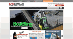 Desktop Screenshot of easyboatcare.com